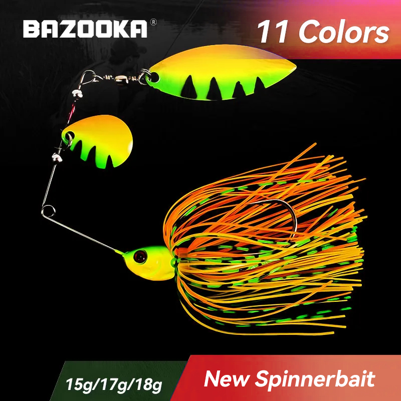 Furniture Hardware Jig - Bazooka 15g 18g Spinnerbait Angelköder Drahtköder