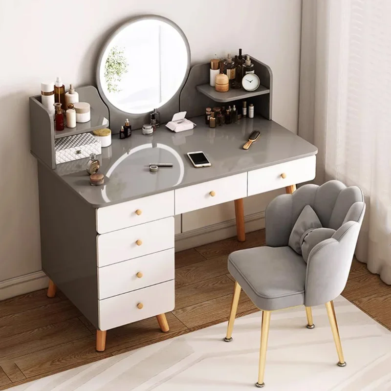 Z. A. Furniture - z Multifunktionale Spiegel, Schminktisch, Stuhl, Box,