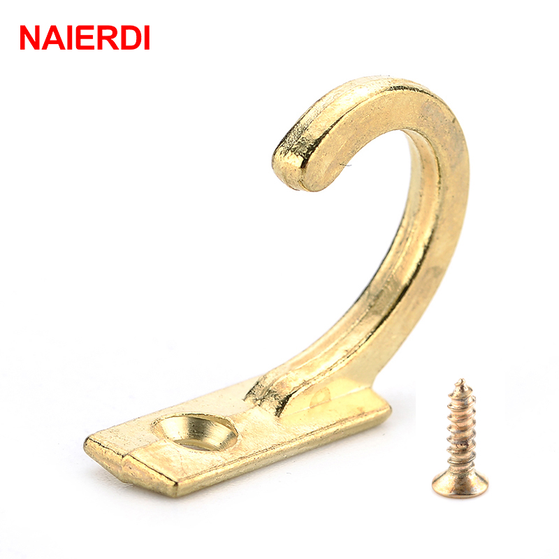 Furniture Hardware Supplies - NAIERDI 10PCS Kleine Antike Haken Wand