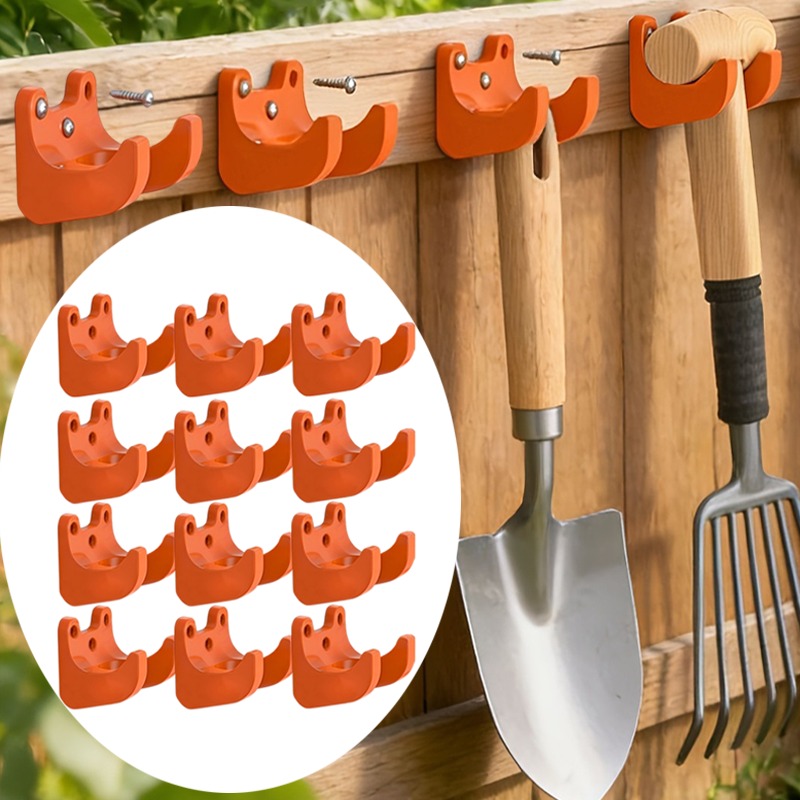 Door Stopper Heavy - 2-10 Stück Hochbelastbare Gartenwerkzeughalterung Wandmontierte Haken