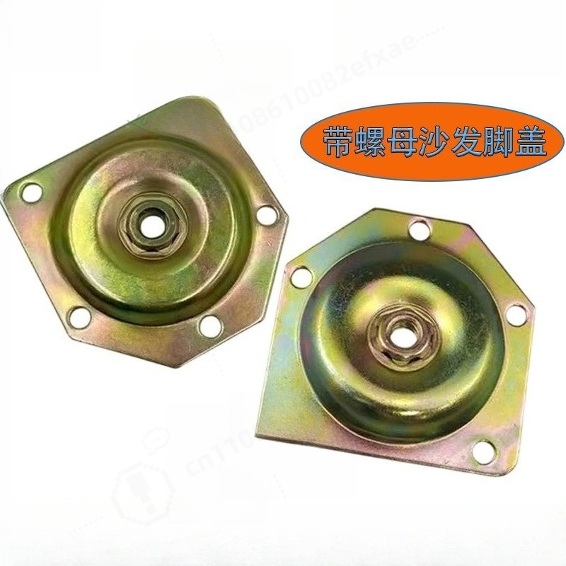Furniture Hardware Screws - Sechskant-Flacheisenplatte für Möbelbeinverbindungen, Nordisches Hardware-Zubehör für