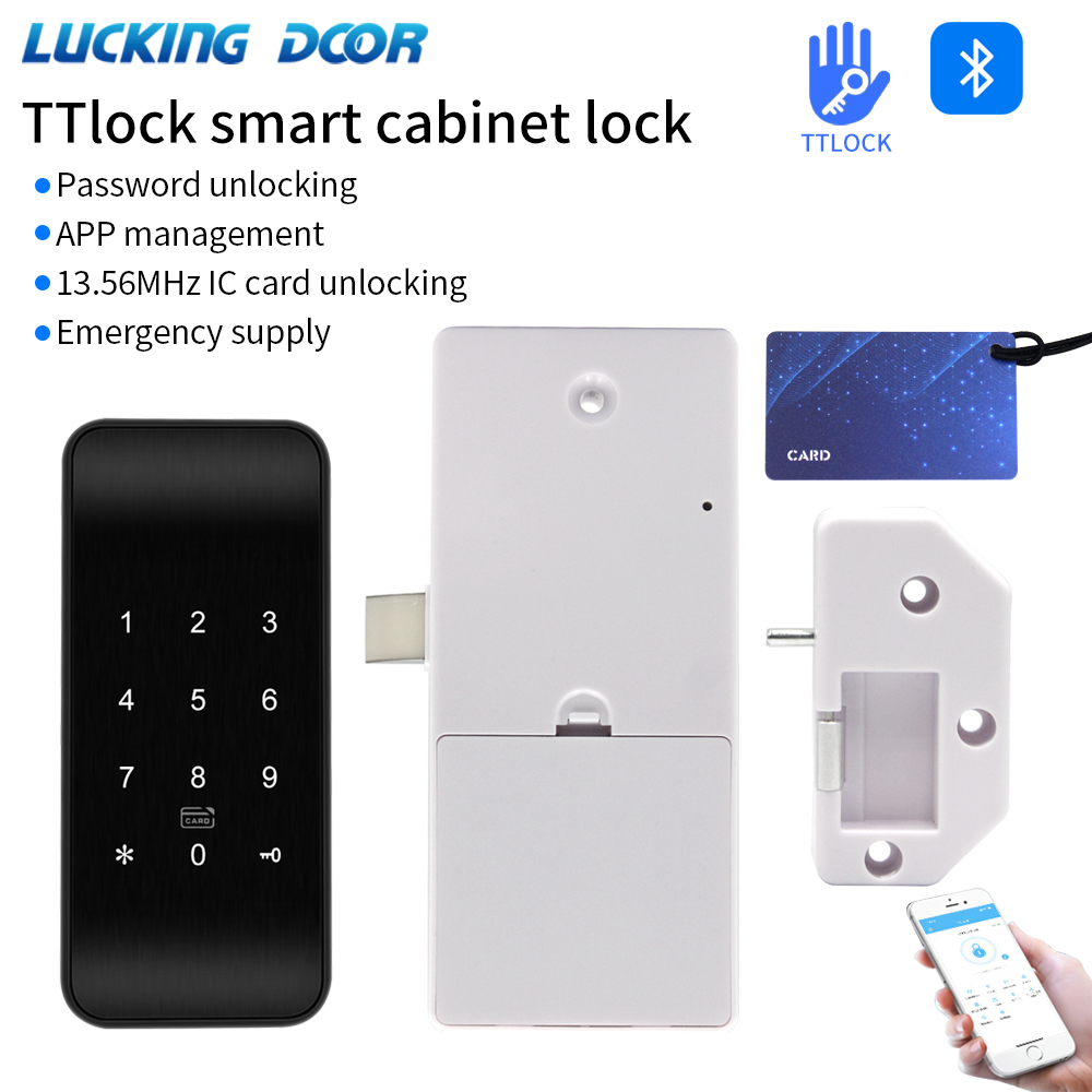 Furniture Hardware Supplies - TTLOCK 13,56 MHz Fingerabdruck-Schubladenschloss Möbel RFID