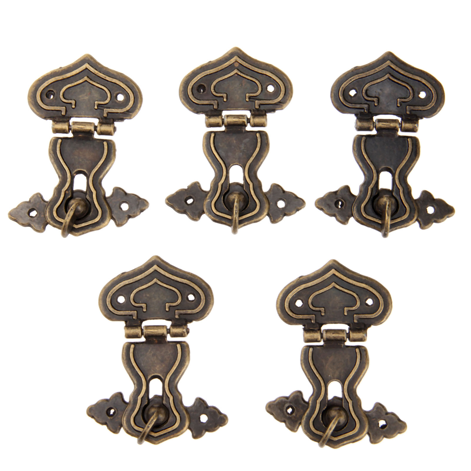 Furniture Hardware Screws - 5Pcs 63x47mm Antike Metall Lock Dekorative