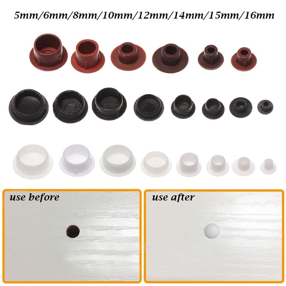 50pcs 5-16mm Möbel Loch abdeck – Furniture Hardware Screws Bewertung und Preis