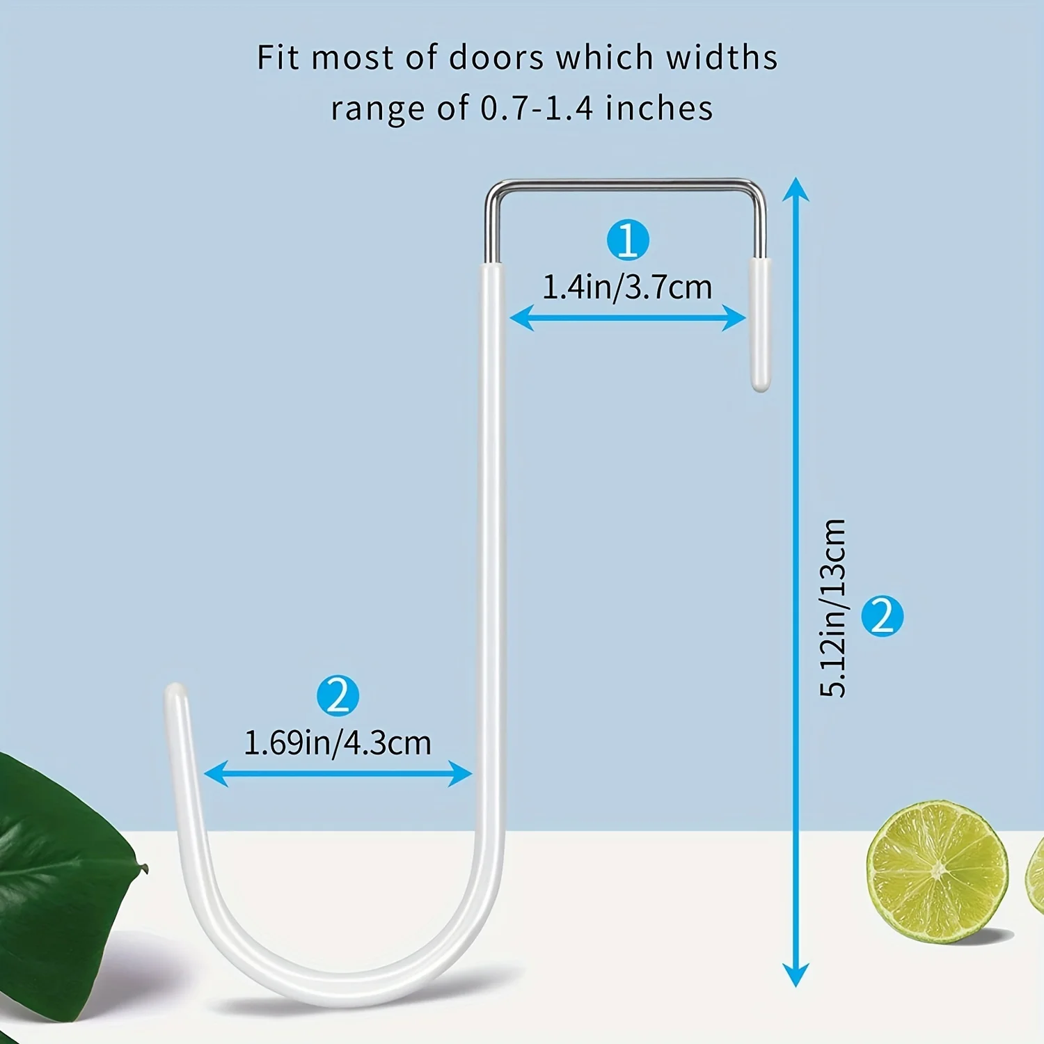 4 Stück Türhaken mit Gummi zum – Door Stopper Heavy Bewertung und Preis