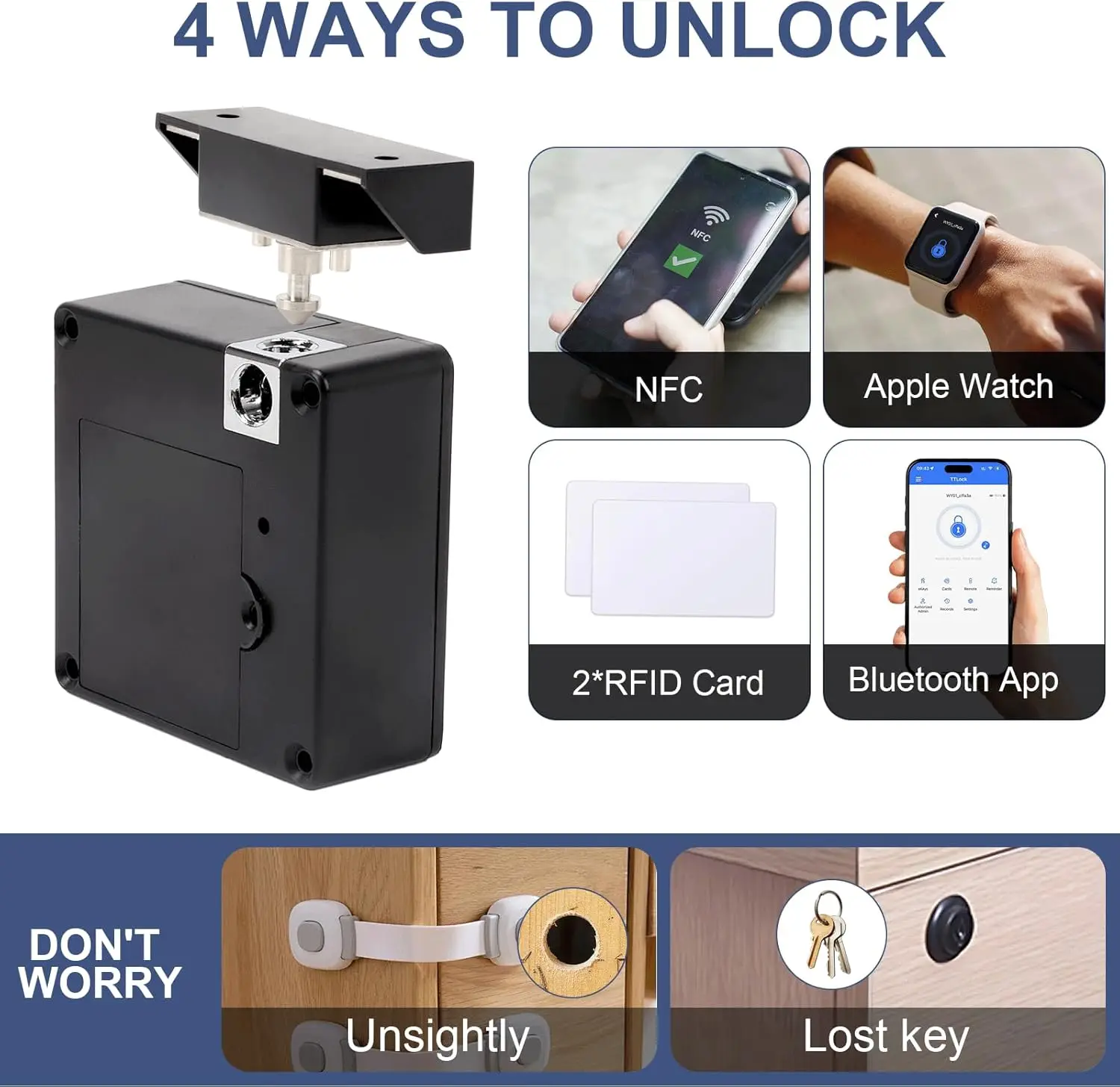 NFC-Smart-Locker für Mobiltele – Furniture Hardware Supplies Bewertung und Preis