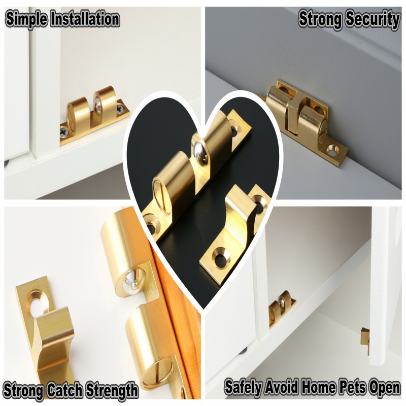 3/6 Stück Schranktür-Kugelschn – Furniture Hardware Supplies Bewertung und Preis
