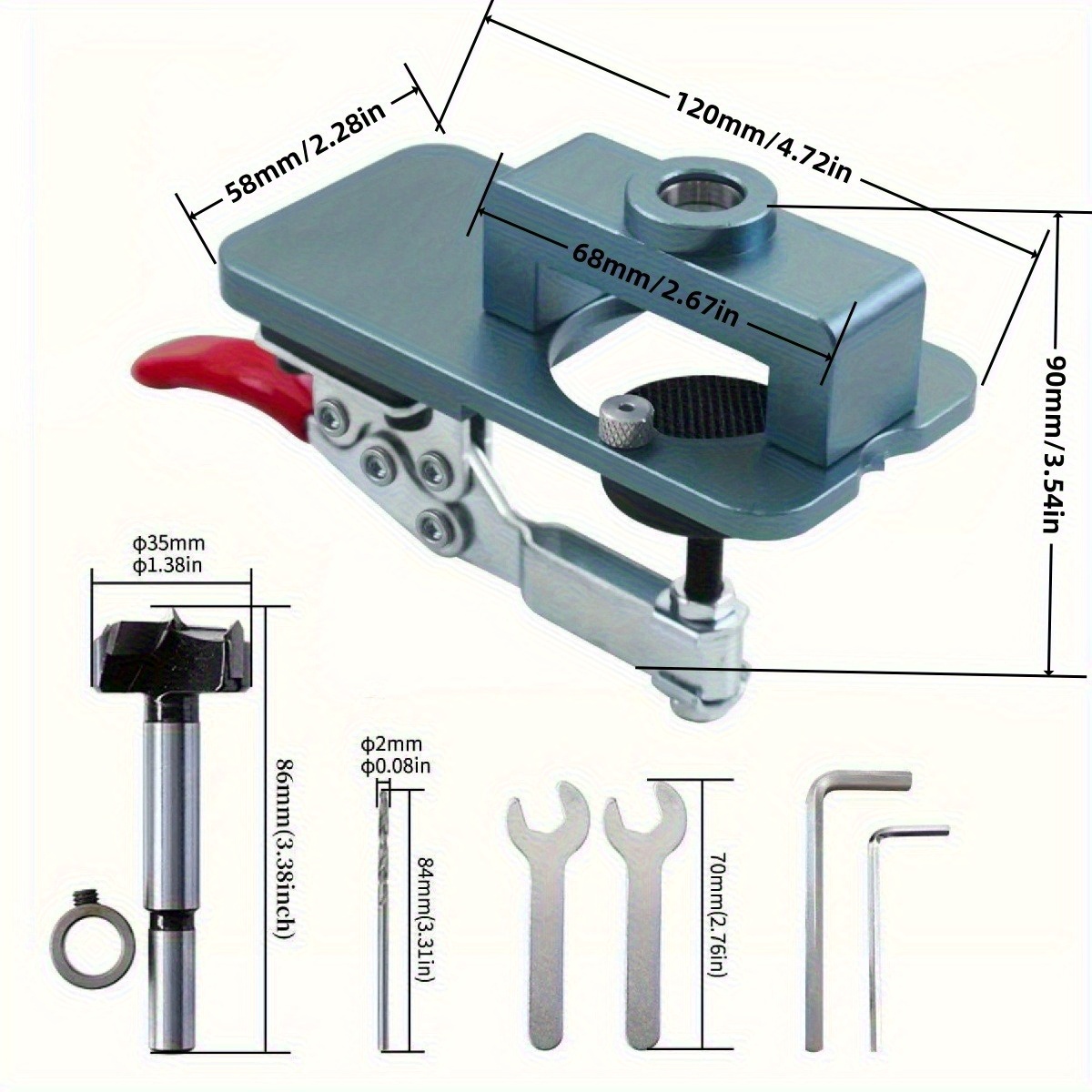 35-mm-Scharniervorrichtung – P – Furniture Hardware Fitting Bewertung und Preis