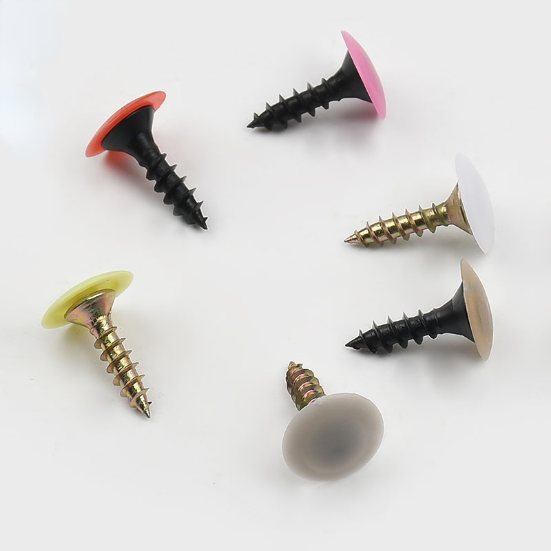 100/500/1000 Stück Kunststoff- – Furniture Hardware Screws Bewertung und Preis