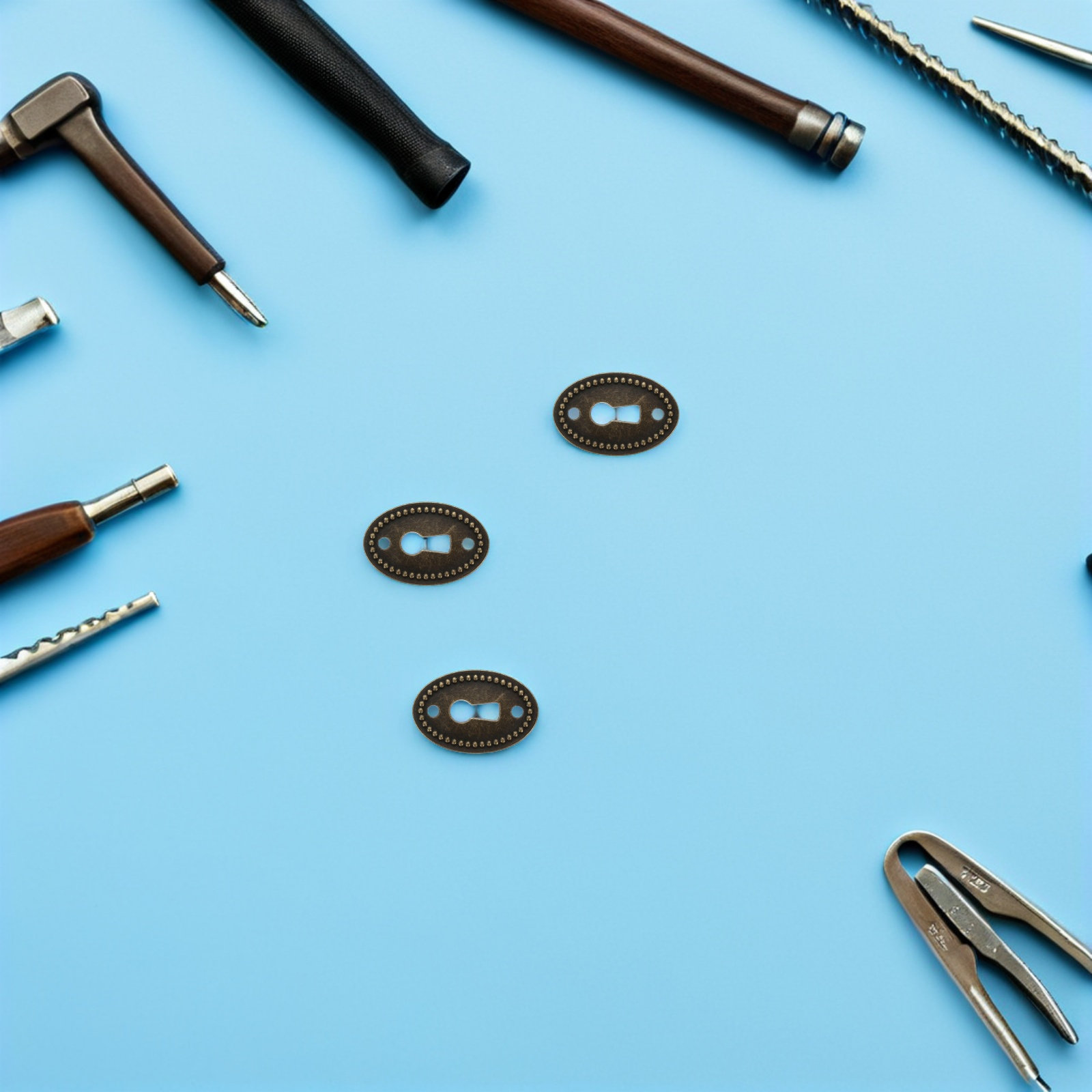 16 Stück Vintage Zinklegierung – Furniture Hardware Vintage Bewertung und Preis