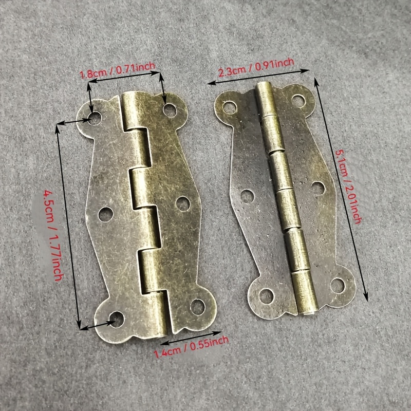 9 Stück antike bronzefarbene M – Furniture Hardware Vintage Bewertung und Preis