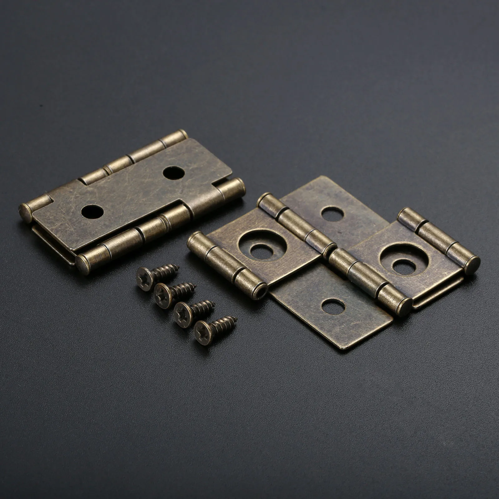 2 stücke Antike Bronze Doppel  – Furniture Hardware Vintage Bewertung und Preis