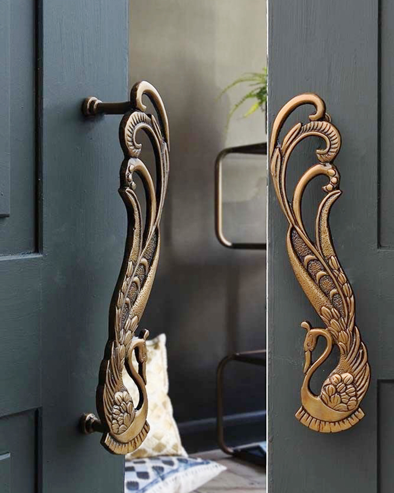 IMPEU Pfau Figur Türgriffe Zie – Furniture Hardware Vintage Bewertung und Preis